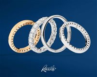 Anello Recarlo Donna Le fedi in Oro Diamante 0.11 Ct W14FD005/B012 - W14FD005/B012